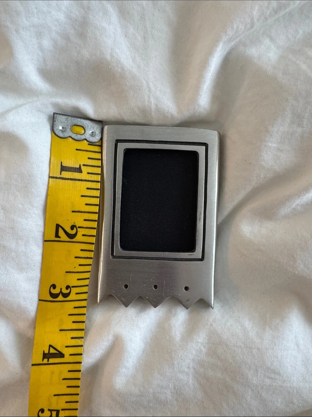 Lisa Jenks art deco  Silver mini Picture Frame